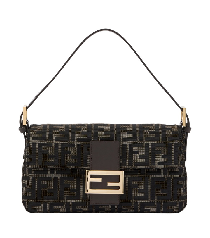 Photo: Fendi Baguette® 26424 jacquard shoulder bag