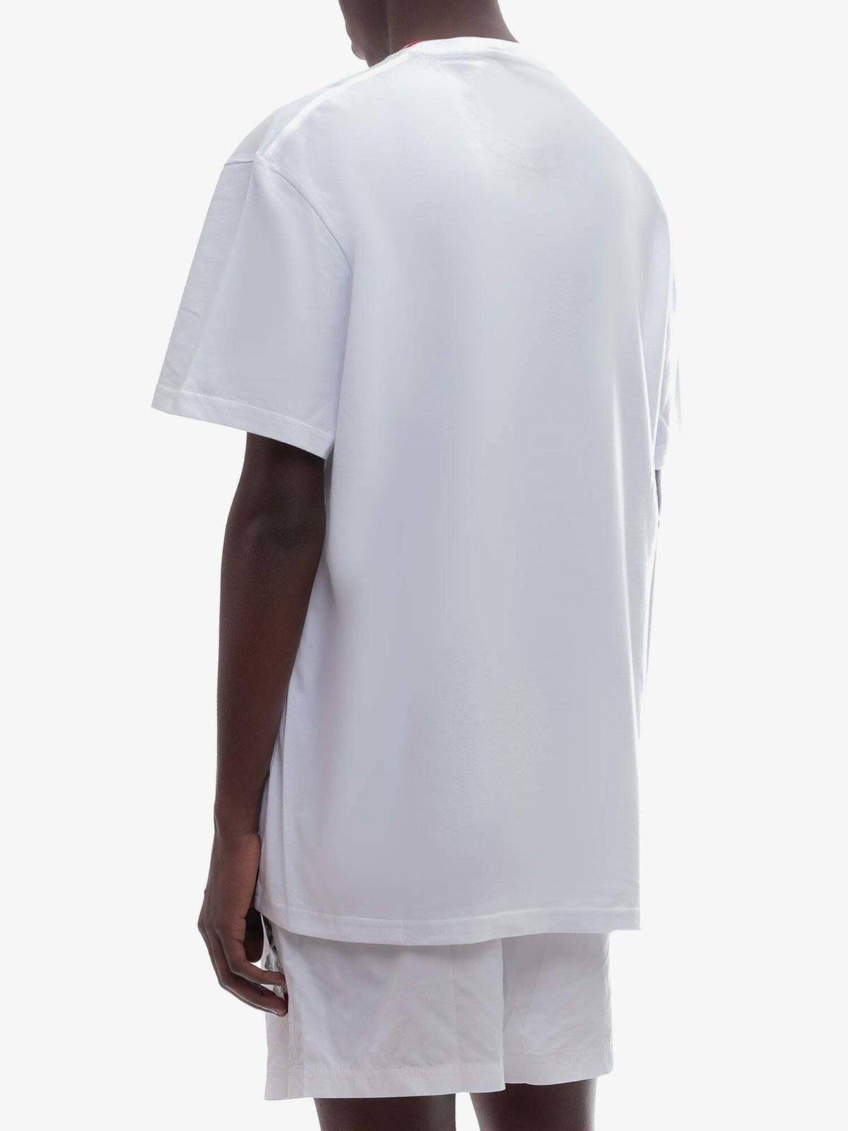 Alexander Mcqueen T Shirt White Mens Alexander McQueen