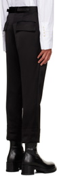 SAPIO Black Nº 7 Trousers