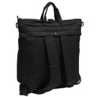 F/CE. Men's Recycled Twill 3-Way Helmet Bag in Black 