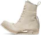 Boris Bidjan Saberi Leather Lace-Up Boot2 Boots
