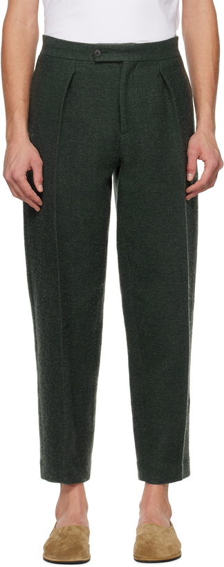 Photo: The Row Green Barna Trousers