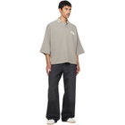 Fear of God ESSENTIALS Gray Cropped Polo