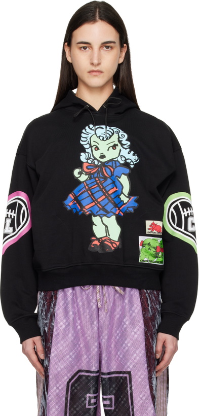 Photo: Chopova Lowena Black Cry Baby Hoodie