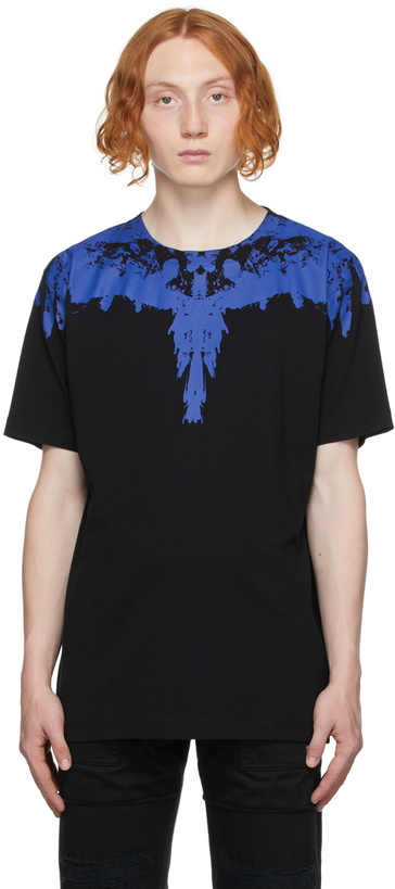 Photo: Marcelo Burlon County of Milan Black & Blue Wings T-Shirt