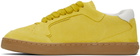 Palm Angels Yellow & Brown New Palm 1 Suede Sneakers