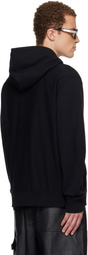 Givenchy Black Couture Seam Hoodie