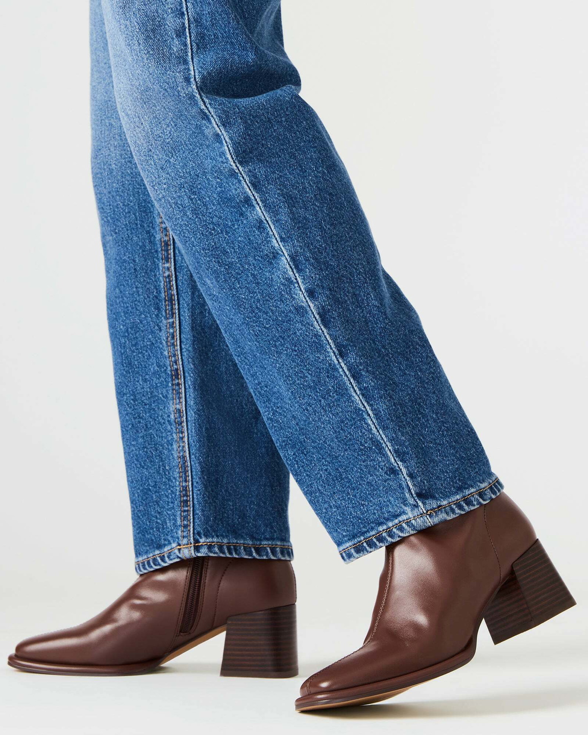 Steve Madden Pammy Booties in Brown