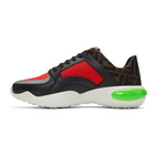 Fendi Red Forever Fendi Mesh Sneakers