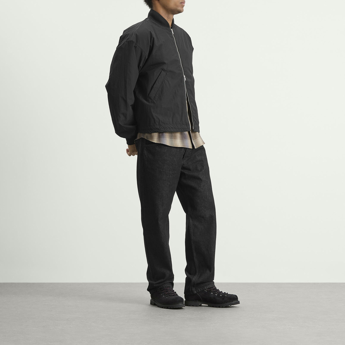 YMC Men's Basement Bomber Jacket in Black