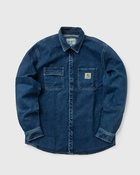 Carhartt Wip Salinac Shirt Jacket Blue - Mens - Overshirts