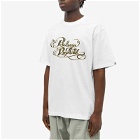 Billionaire Boys Club Men's Calligraphy Logo T-Shirt in White