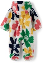 Stella McCartney Baby Multicolor Happy Flowers Teddy All-In-One Bodysuit