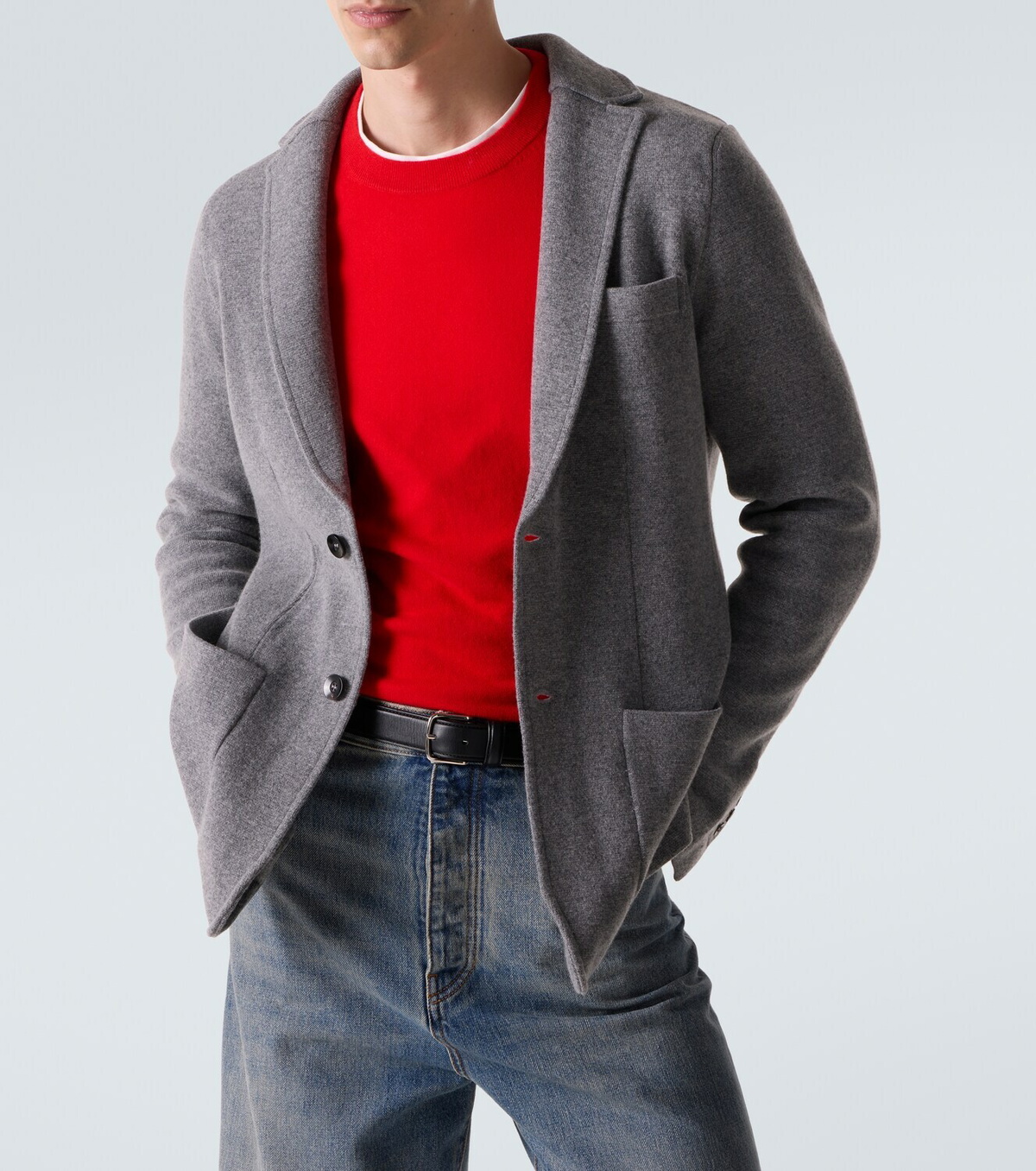 Arch4 Mr Poole wool and cashmere blazer