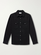 Mr P. - Western Denim Shirt - Black