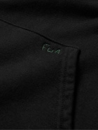 FRIENDS WITH ANIMALS - Printed Cotton-Jersey Hoodie - Black