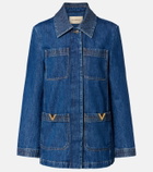 Valentino VGold denim field jacket