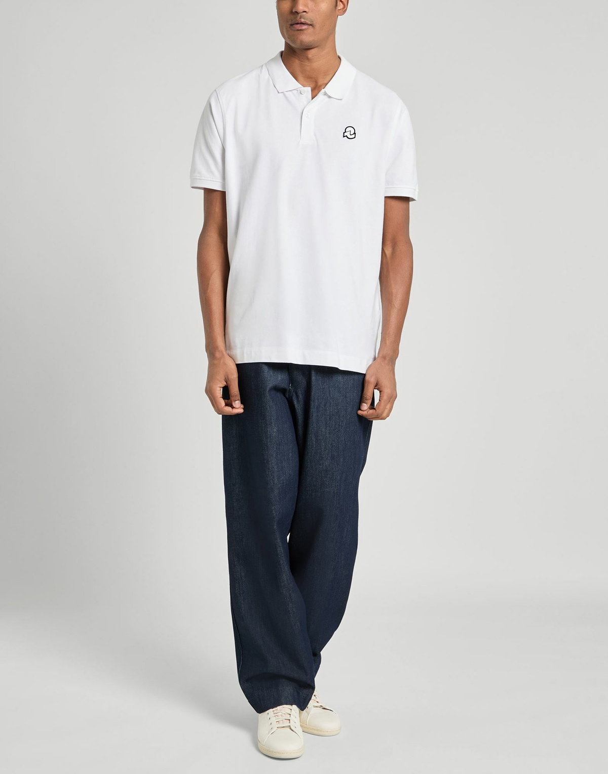 Invicta Mens Polo shirt in White