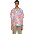 Etro Multicolor Dark Ping Short Sleeve Shirt