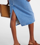 Marni Denim midi skirt