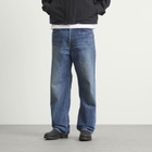 Visvim Men's Social Sculpture 01 Wide Damaged Jeans in Indigo