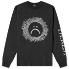 Heresy Men's Long Sleeve Gloom T-Shirt in Black