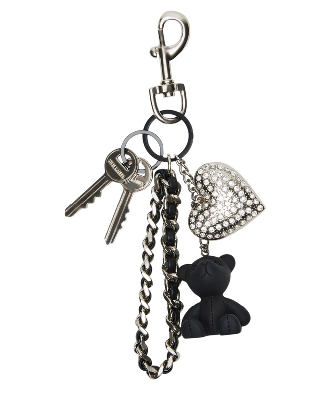 Photo: Steve Madden D-Beary Bag Wallet in Silver