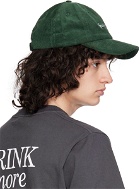 Sporty & Rich Green Embroidered Cap