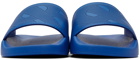 Burberry Blue Furley Slides