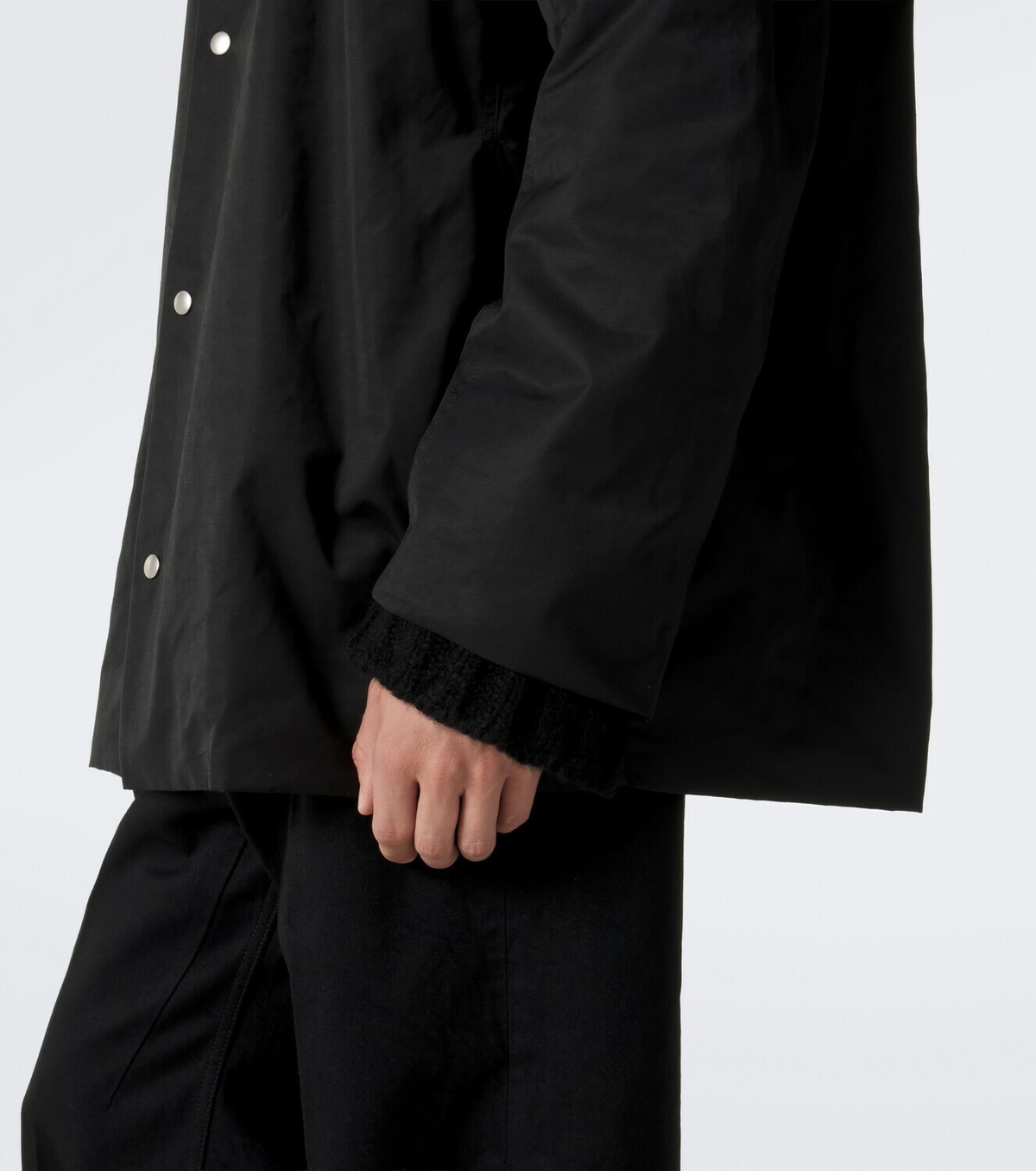 Rick Owens Mac hooded coat