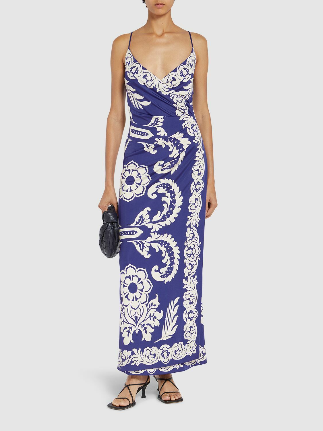 ETRO Printed Jersey Midi Dress Etro ETRO Printed Jersey Midi Dress Etro