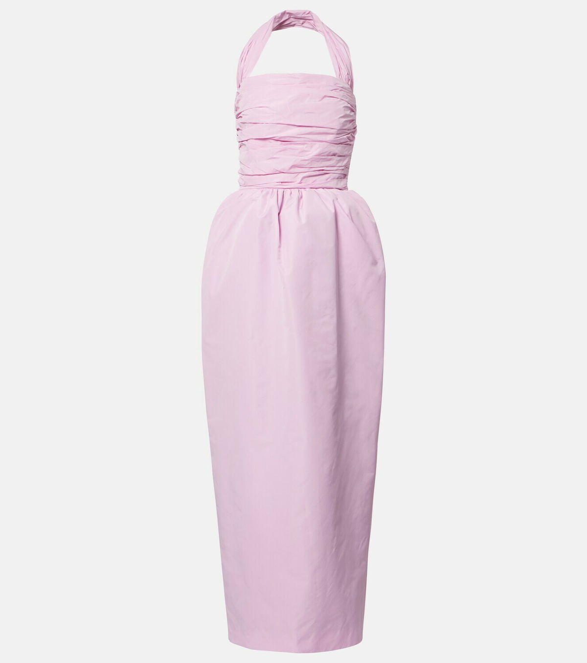 Patou Gathered halterneck gown