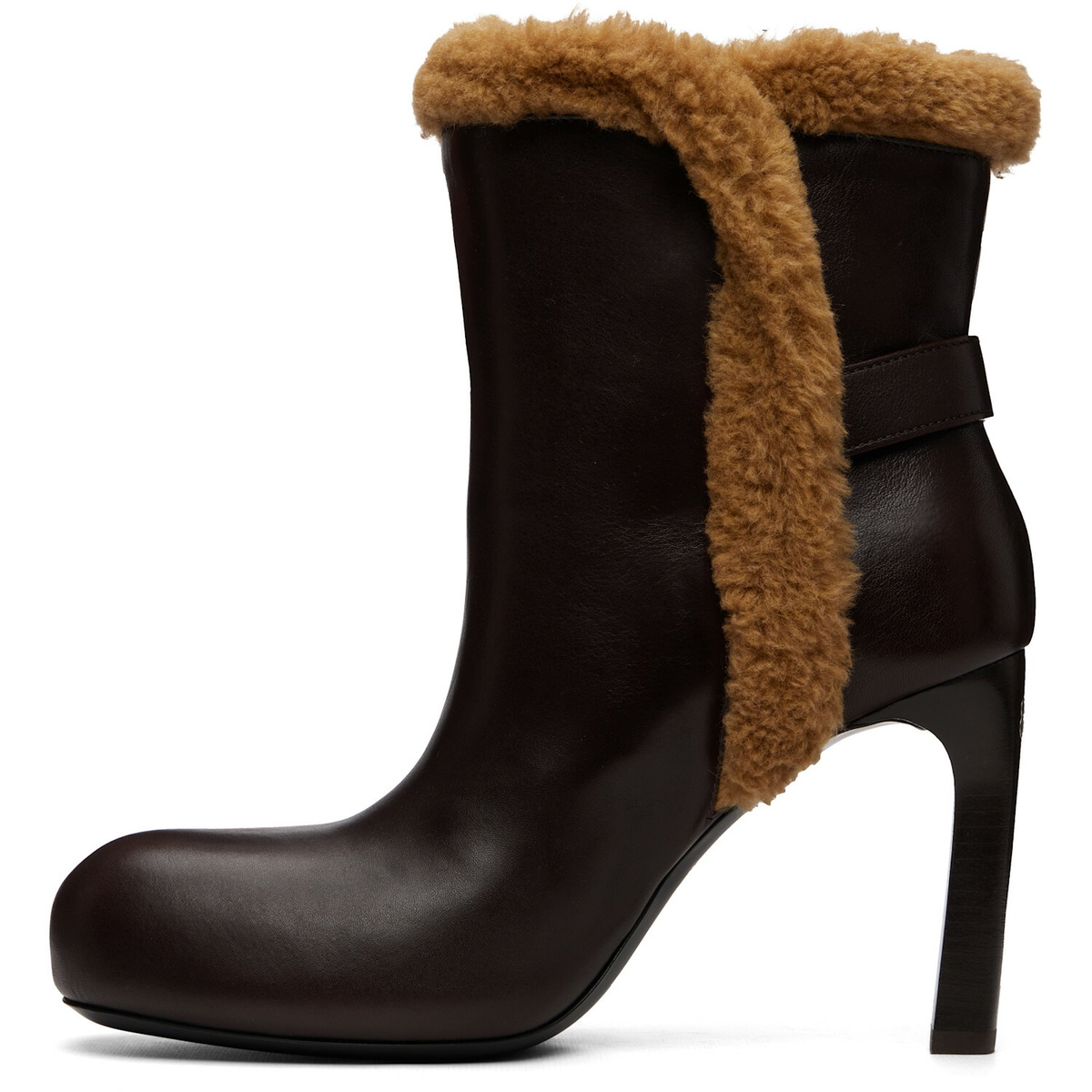 Balenciaga Brown Fargo Boots