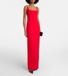 Emilia Wickstead Jianna wool crêpe midi dress