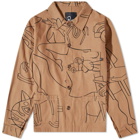 By Parra Men's Experience Life Worker Jacket in Camel