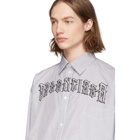 Balenciaga White Striped Tattoo Shirt