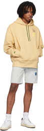 Lacoste Beige Relaxed-Fit Hoodie