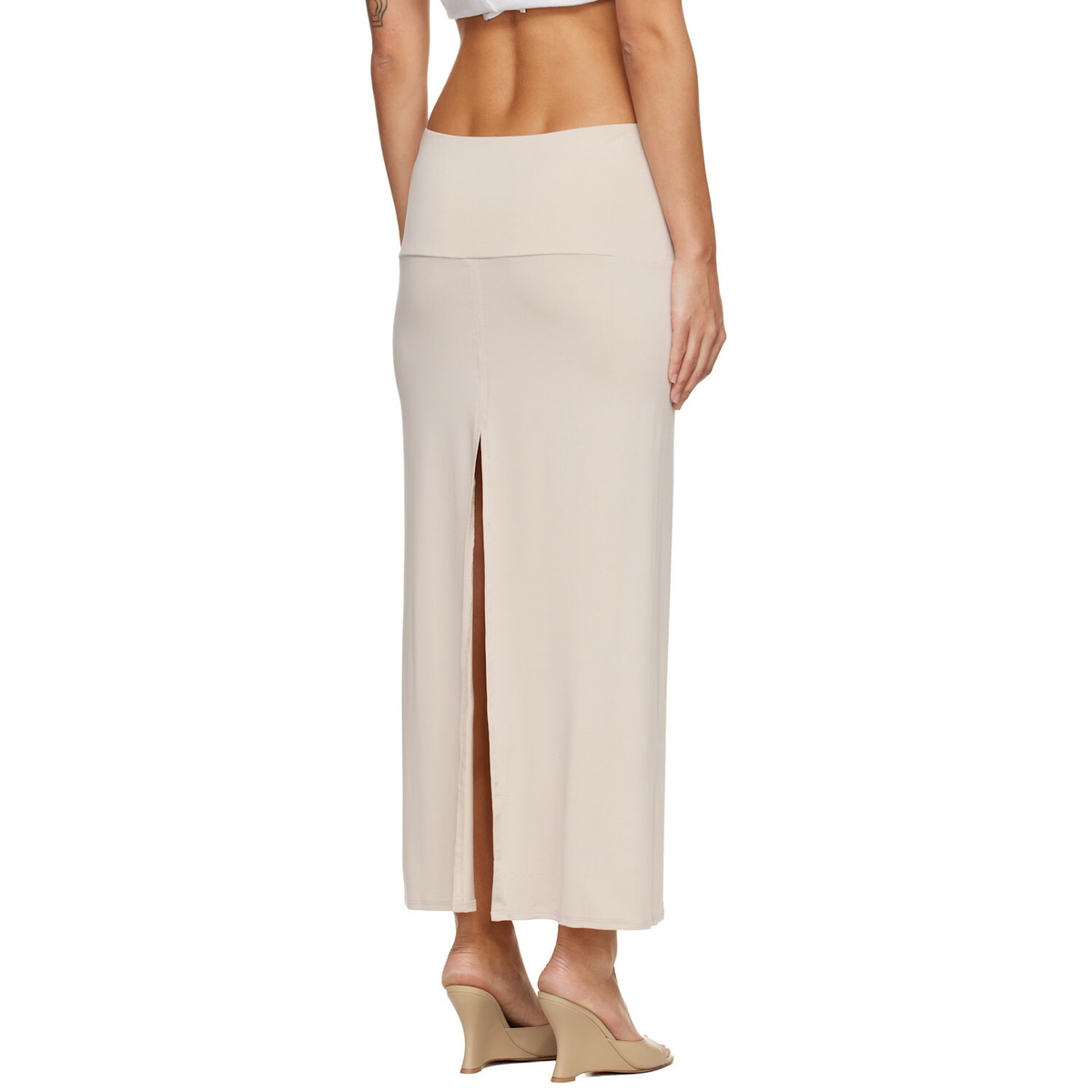 Belle Anna Beige Sycamore Maxi Skirt