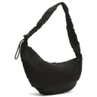 F/CE. Textured Twill Crossbody Bag in Black 