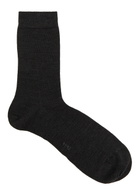 Falke Soft Merino Wool-blend Socks Anthracite