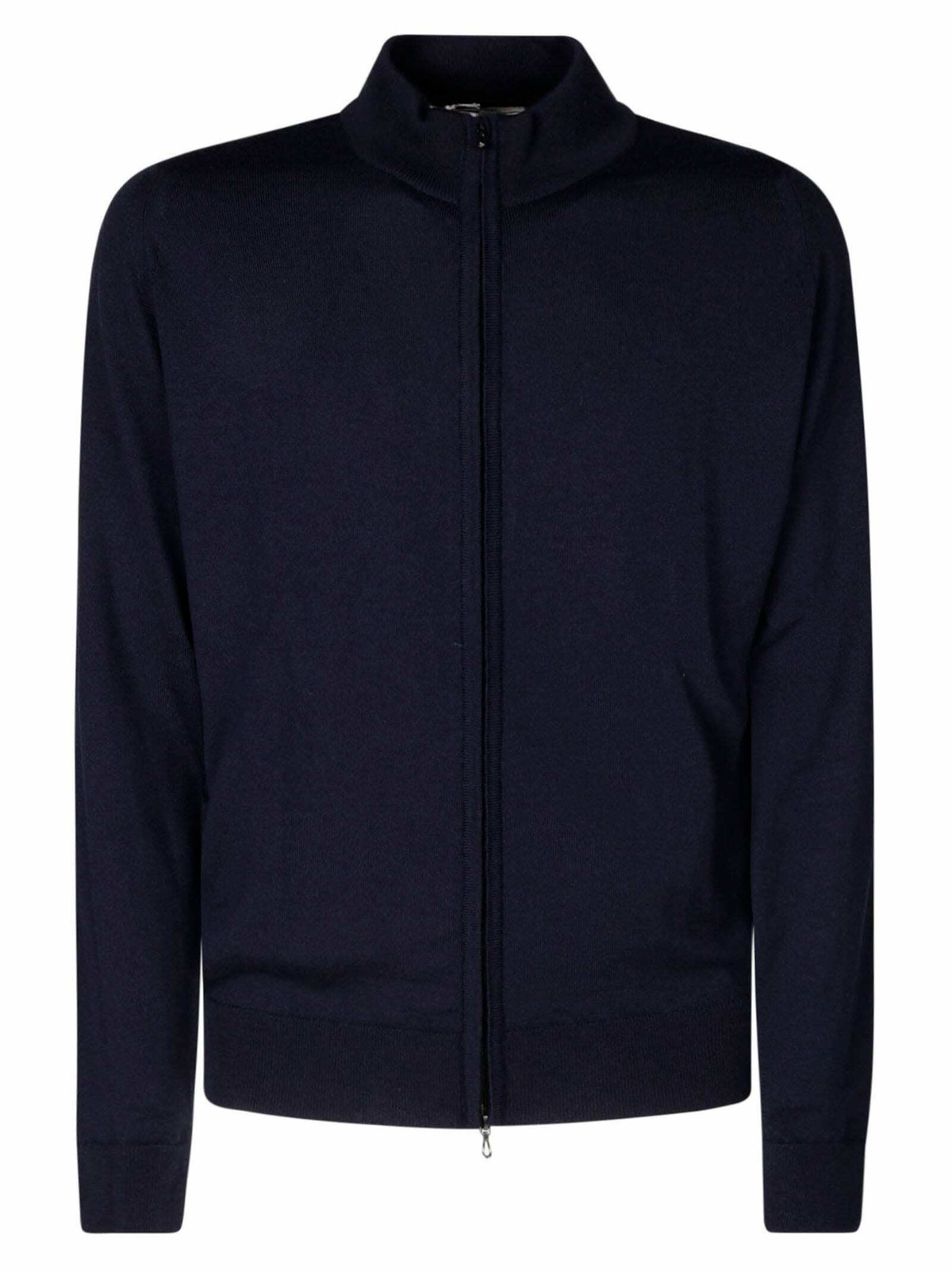 John Smedley 16.Singular zip-up wool jacket John Smedley