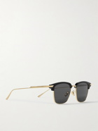 Bottega Veneta - D-Frame Gold-Tone and Acetate Sunglasses