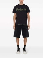 ALEXANDER MCQUEEN - Graffiti Cotton T-shirt