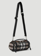 Burberry - Checked Sound Shoulder Bag in Brown