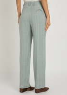 Blaze Milano Fox Striped Woven Trousers Light Blue