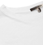 Isabel Marant - Zafferh Logo-Print Cotton-Jersey T-Shirt - White