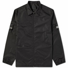 Givenchy Men's 4G Buckle Pocket Overshirt in Black