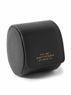 Smythson - Panama Cross-Grain Leather Watch Roll
