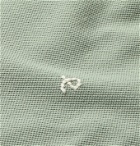 RAG & BONE - Cotton-Blend Piqué Polo Shirt - Green