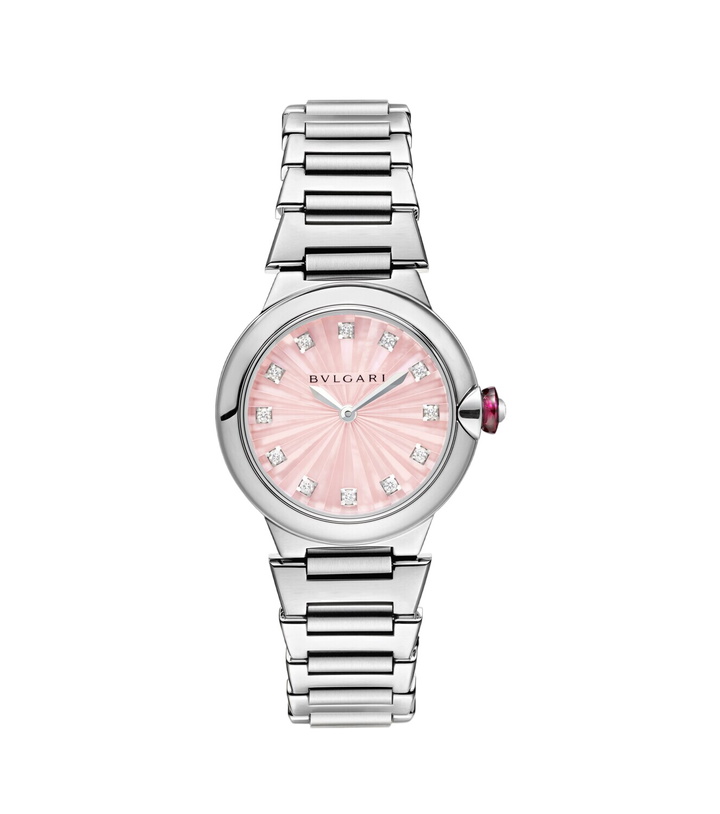 Photo: Bvlgari Lvcea 28mm stainless steel watch